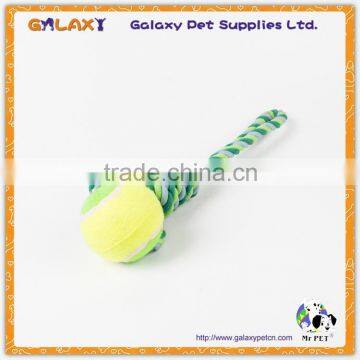 R34327 Pet Products Dog Toys Cotton Rope Chew Toys With Tennis Balls photo-3