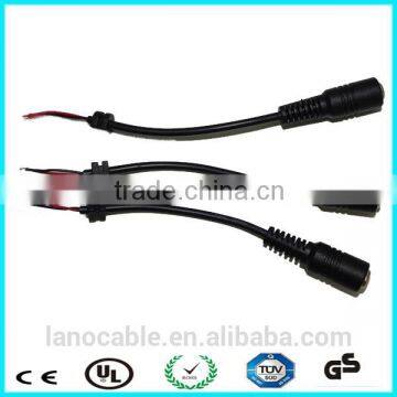 Custom pigtail 5.52.5mm female dc cable