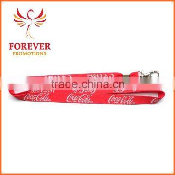 Cocacola Promotion Working Card Holder Neck Lanyard Manufactory