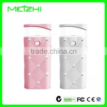 Customised Gift 4000mah 5200mah Sprayer Power Bank Charger