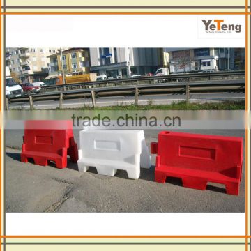 LLDPE plastic road barrier by rotational mould