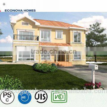 qualified prefabricated villa design DC with light steel structure