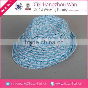 China new design popular lace stripes hat