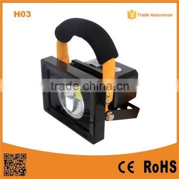 H03 Waterproof 10W Rechargeable Led Flood Light