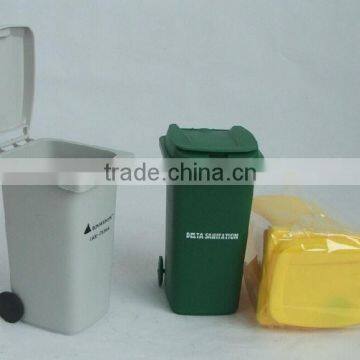 Creative Mini Plastic Trash Can on the Desk Quality Choice photo-2