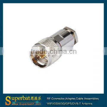 UHF Clamp Plug connector for RG8, RG213,RG214,LMR400