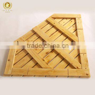 Christmas promote wooden non-slip mats good quality