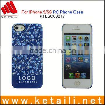 water-imprint mobile phone cover for iphone 5SE