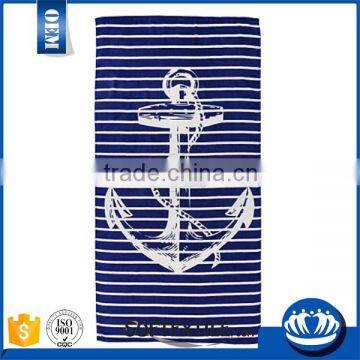 100% cotton fitted beach towel for lounge chairs