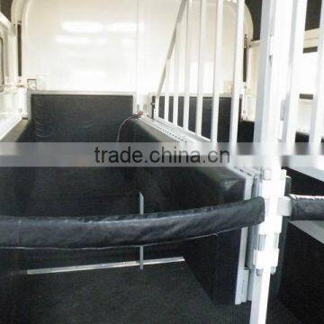 2 Horse Straight Load Deluxe Horse Floats With Awning photo-3