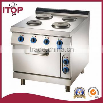 Electric 4-Plate Cooker With Oven