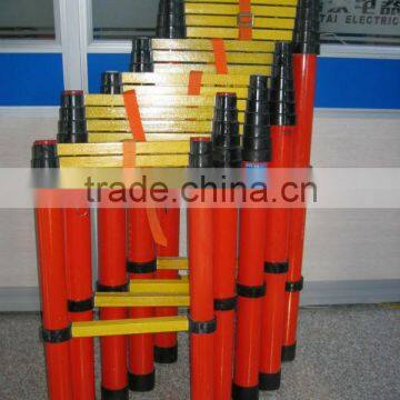 insulated telescopic ladder/ insulation ladder