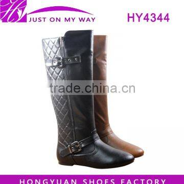 charming boots women winter flat knee boot