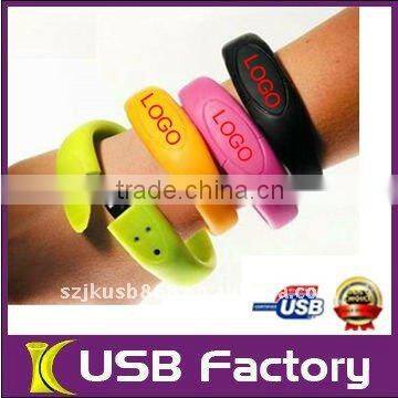 Christmas gifts stylish bracelet usb flash drive