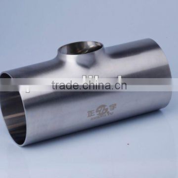 sanitary welding short tee