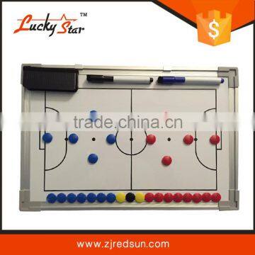 2016 zhejiang redsun high quality personalized dry erase magnetic basketball &football tactics board