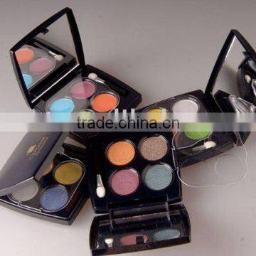 D'best 4 color eyeshadow with mirror