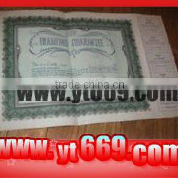 color printing certificate hologram Printing