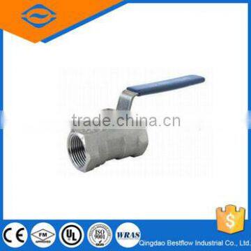 Ansi Stainless Steel 1 Piece Ss Ball Valve
