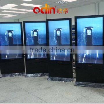 lcd floor stand digital signage kiosk