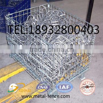 Warehouse Galvanized Welded Wire Storage Cage