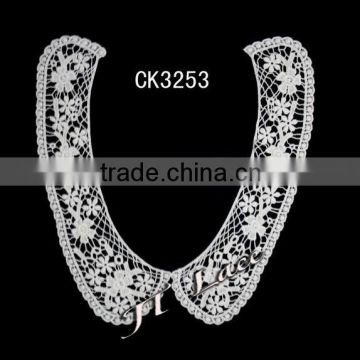 Sewing machine collar,100% cotton lace collar CK3253