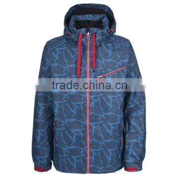 waterproof 5000mm snow ski jacket for Men