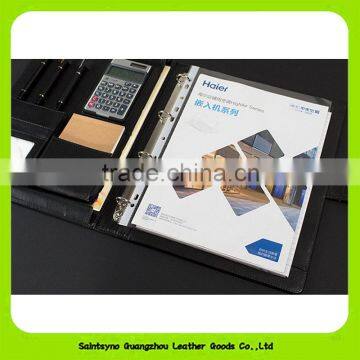 Leather Document Folded, A3/A4 Paper Document Holder 16047 photo-2