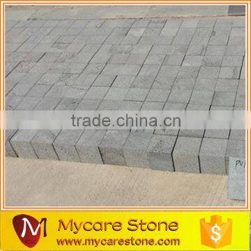 10*10*10cm dark grey basalt stone paving tile