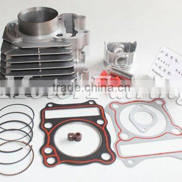 For BAJAJ EWI Motorcycle Cylinder Kits Aluminum Casting Iron 57mm motorcycle accessories