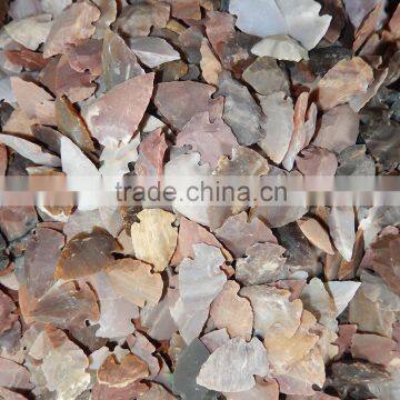 Hand Crafted Natural Shape Agate Arrowheads Arrowhead Wholesale | 2INCH Arrowheads for Sale | photo-3