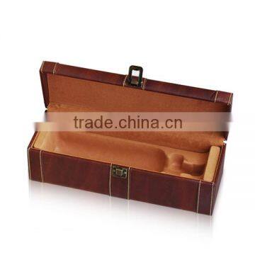 Custom Wooden Single Bottle Wine Boxes Wholesale photo-2