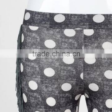 F5W31040 2016 Custom Yoga Pants Polka Dot Print Fitness Leggings photo-5