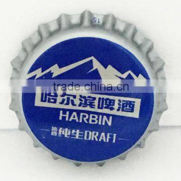 Three Color Printed Beer Beverage Crown Cap and Lids of Tinplate 6090604CNN2I