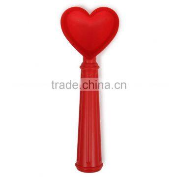 Heart-shaped Ice Cream Scoop Rubber Heart Mold Spoon With a Soft Push Valentine's Gift