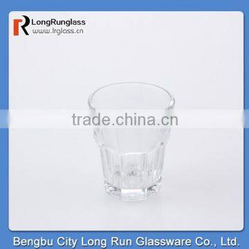 LongRun wholesale barware 5oz small whisky cup in clear