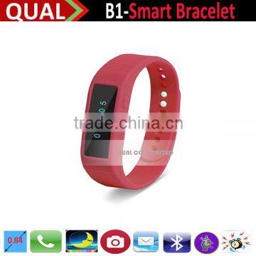 Smart Bracelet 2015 Smart Wrist Watch B1 Bluetooth 4.0 Smart Sports Bracelet Support Camera Remote / Sleep Tra C