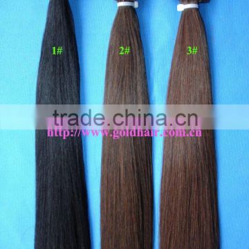 100% Human Hair Extension - Pro-bonded Hair Extenson / Keratin Hair Extension - Flat Nail / Wigs