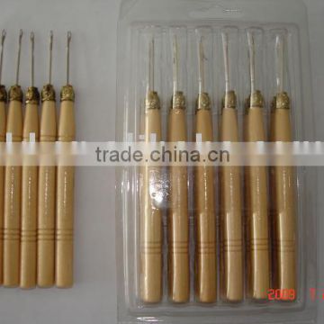 Hair Extension Tools-Wooden Pulling Needle