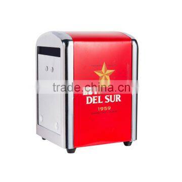 Napkin holder metal napkin dispenser tin napkin holder