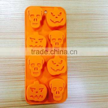 Halloween molds Skull silicone ice tray mold