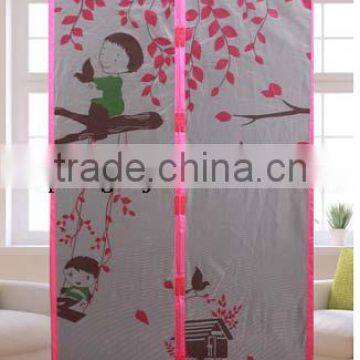 Automatic fly screen Free installation type Door stripe anti-mosquito screen door