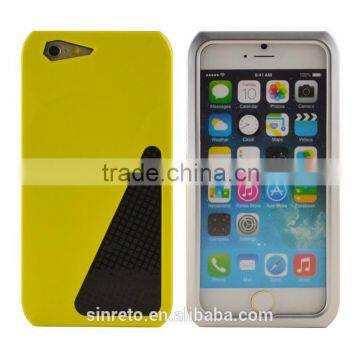 Wholesale racing car style tpu+pc hybrid cell phone cases for iphone 6