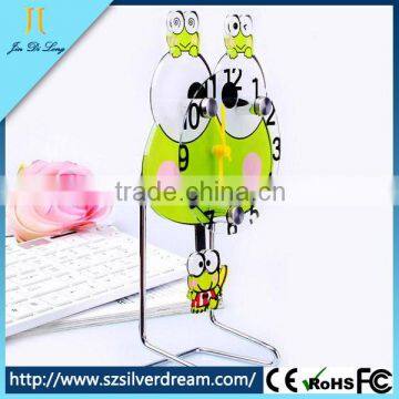 Cartoon digital frog cartoon desk clock