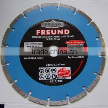 Special Diamond Saw Blades for Cutting stone