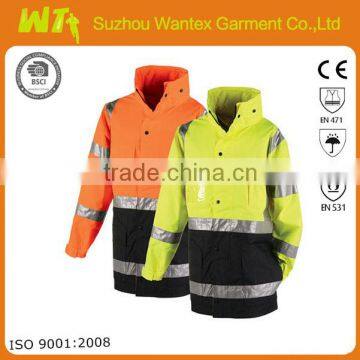 Anti-static Wholesale high visibility Reflective stripe workwear,customized workwear