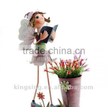 Metal Garden Decor Pot Animal photo-1