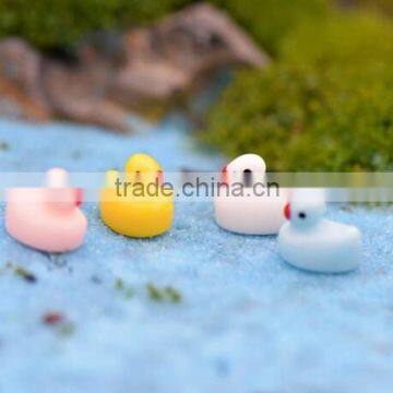 {] Resin Flatback Flat Back Cabochon Kawaii DIY Resin Craft Decoration Yellow Duck Fairy Garden{] Fairy Miniature Duck Figurines photo-4