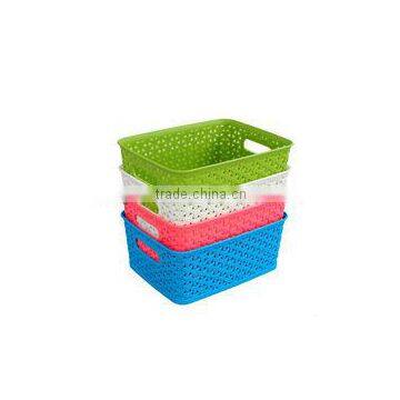 high qualit customize same design colourful plastic basket injection mould