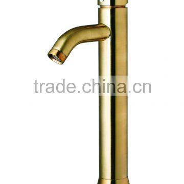 gold basin faucet 11/B8572G